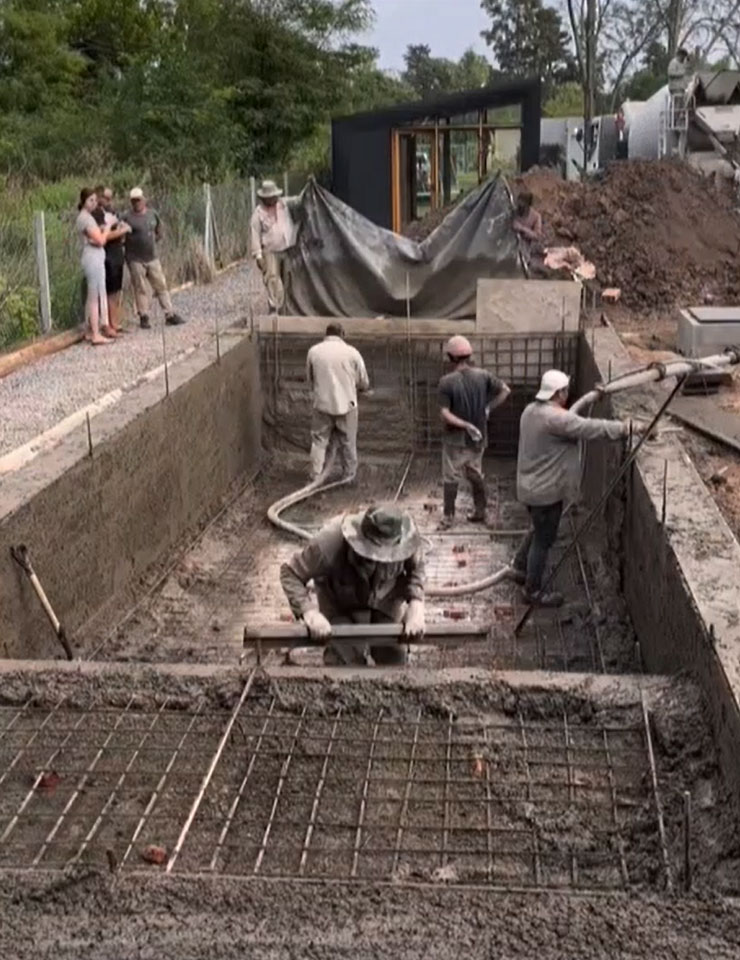 hormigón proyectado